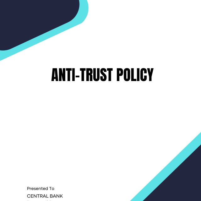 Anti-Trust Policy Template