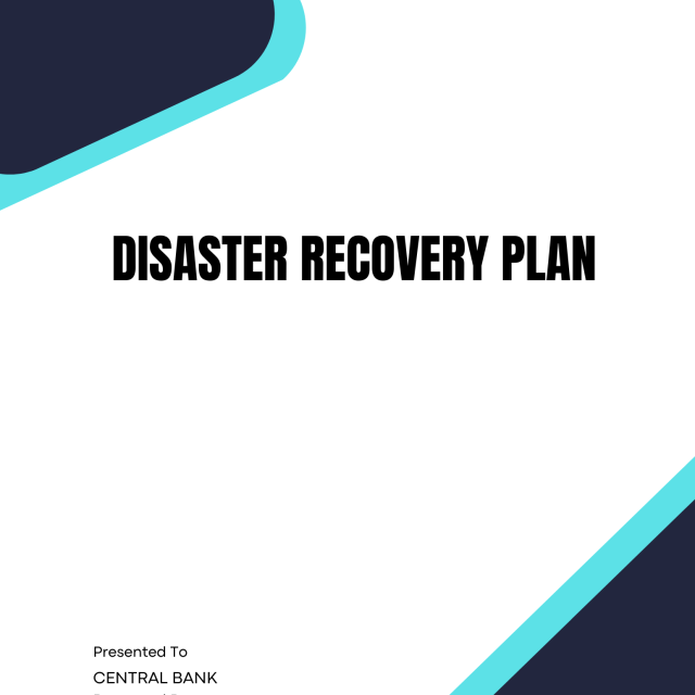 Disaster Recovery Plan