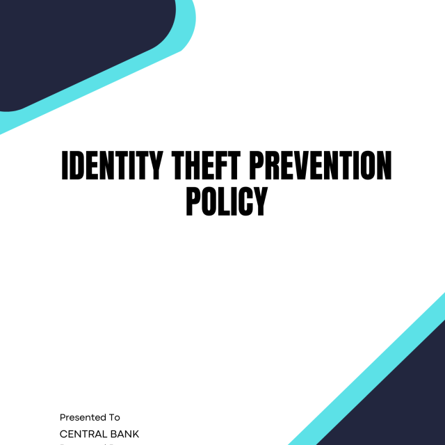 Identity Theft Prevention Policy