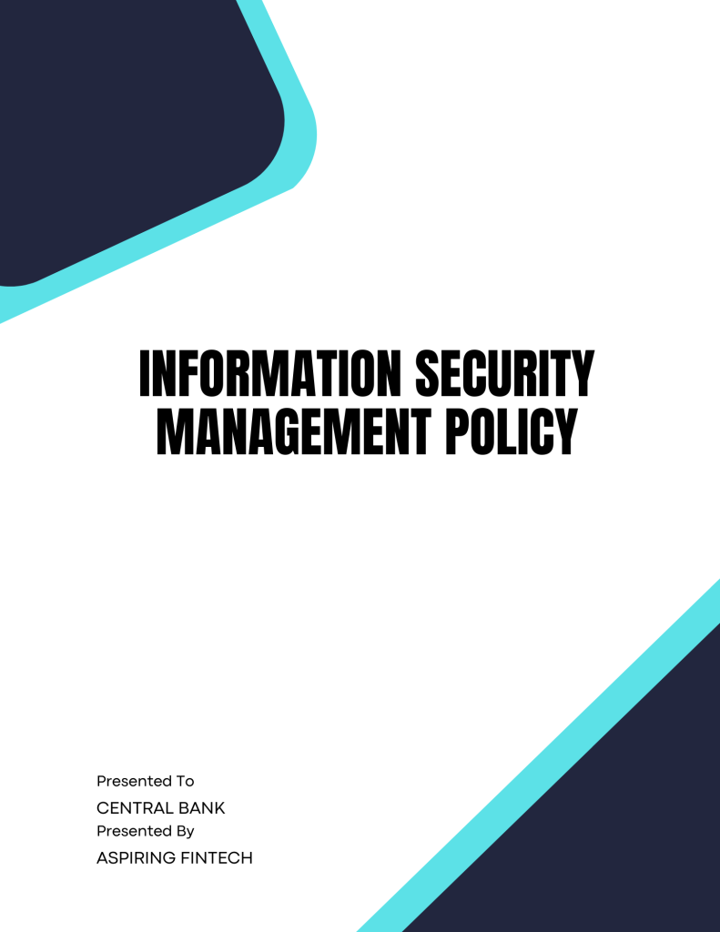 information-security-management-policy-template-banking-and-fintech