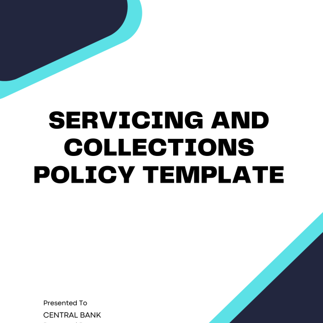 Servicing and Collections Policy Template