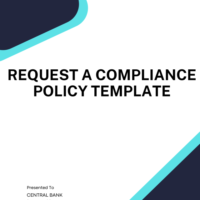 Request a compliance policy template