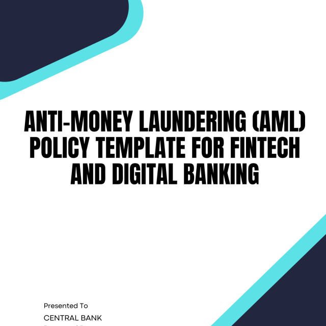 Anti-Money Laundering (AML) Policy Template for Fintech and Digital Banking - Europe