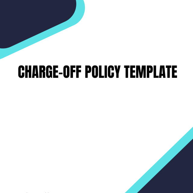 Charge-Off Policy Template