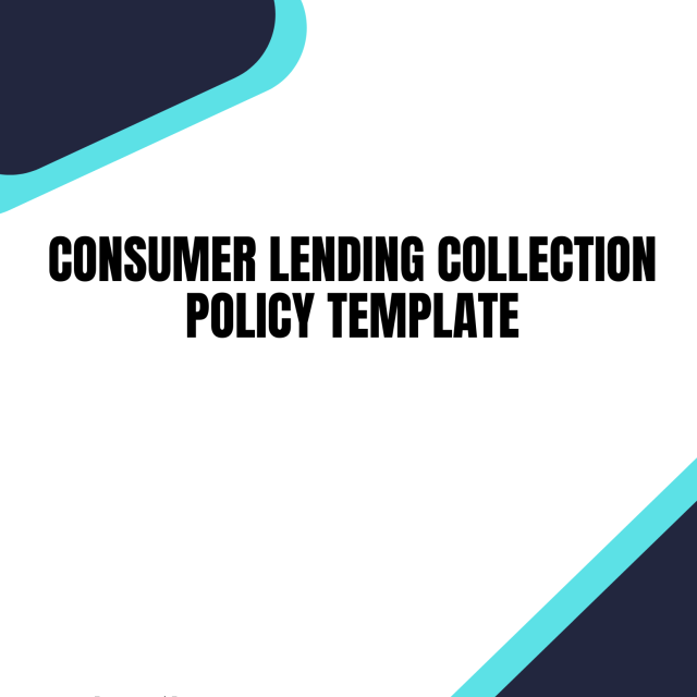 Consumer Lending Collection Policy Template
